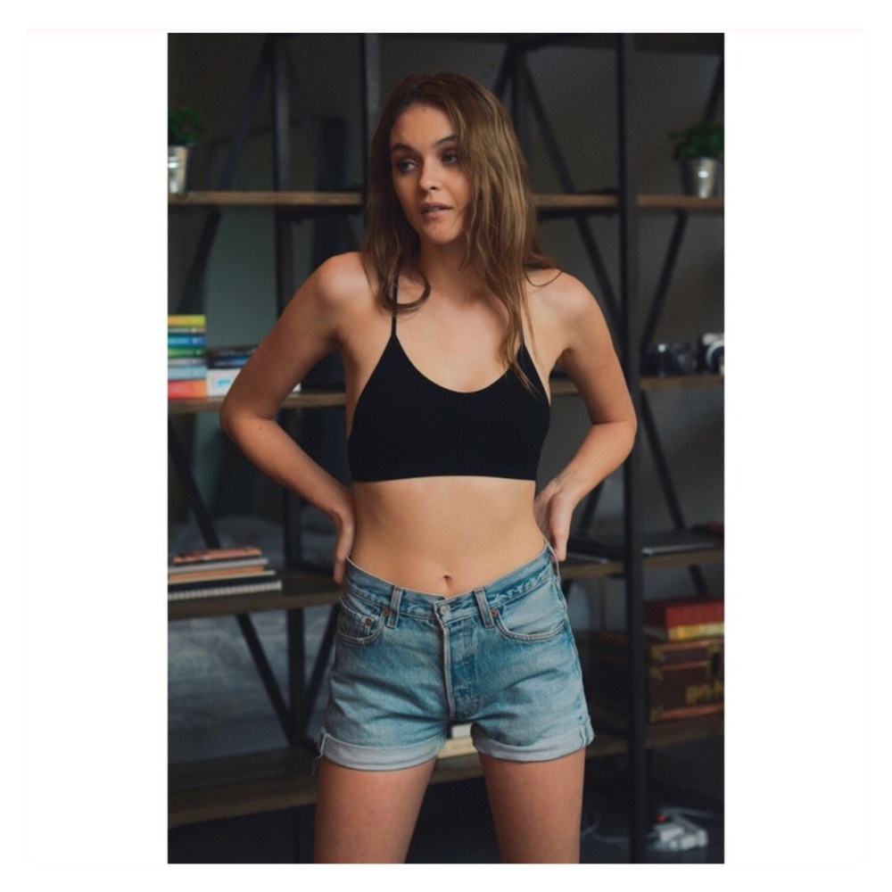 Tattoo Mesh Racerback Bralette, Festival Bralette - Picture 4 of 4